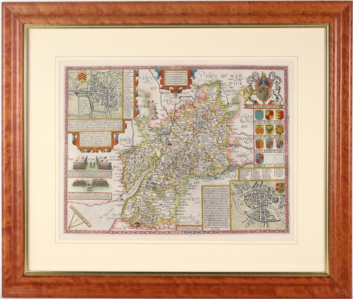 John Speed, Map of Glocestershire