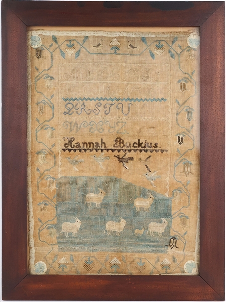 Needlework Sampler, by Hannah Bukius
