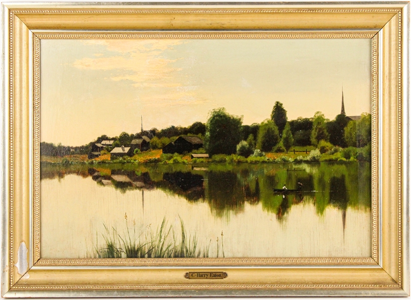 Charles Harry Eaton, Oil on Canvas, Landscape