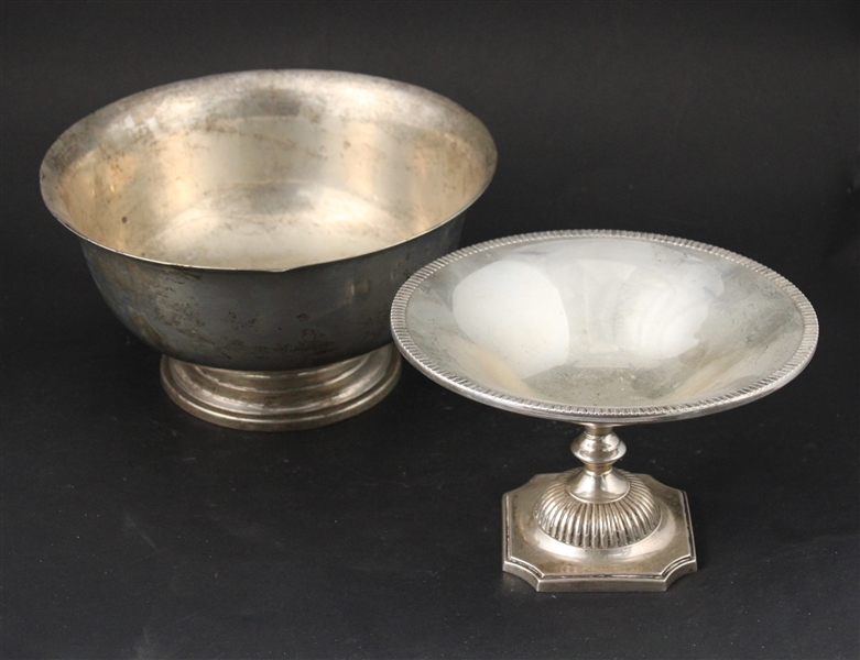 Revere Style Sterling Silver Footed Bowl