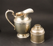 Whiting Sterling Silver Water Pitcher 