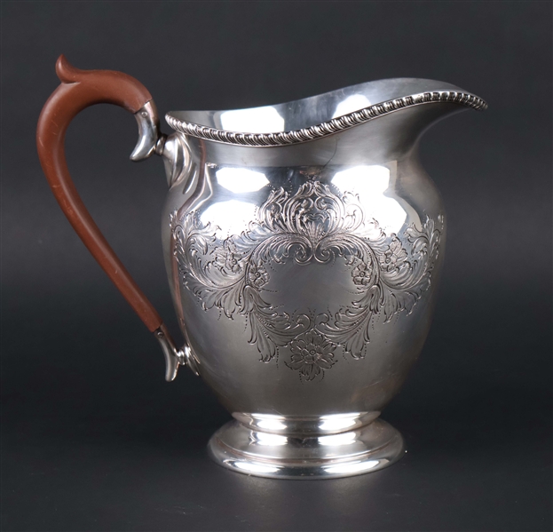 Vintage Silver Plated Water Pitcher