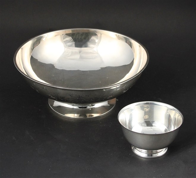 International Sterling Silver Footed Bowl