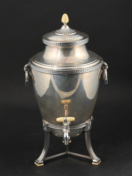 Retro Electric Silver Plated Coffee Urn