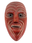 Iroquois False Face Oval Mouth Mask