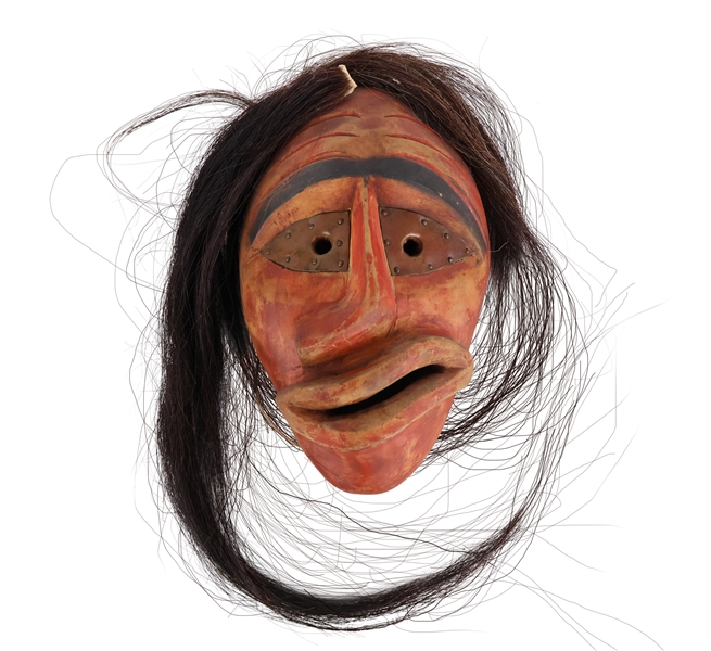 Iroquois False Face Broken Nose/Twist Mouth Mask