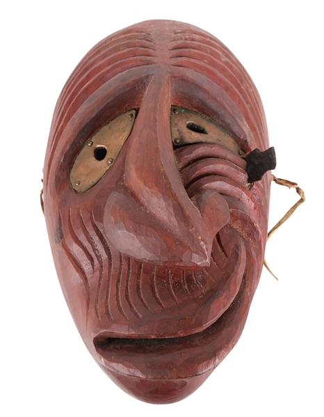 Iroquois False Face Crooked Mouth Mask 