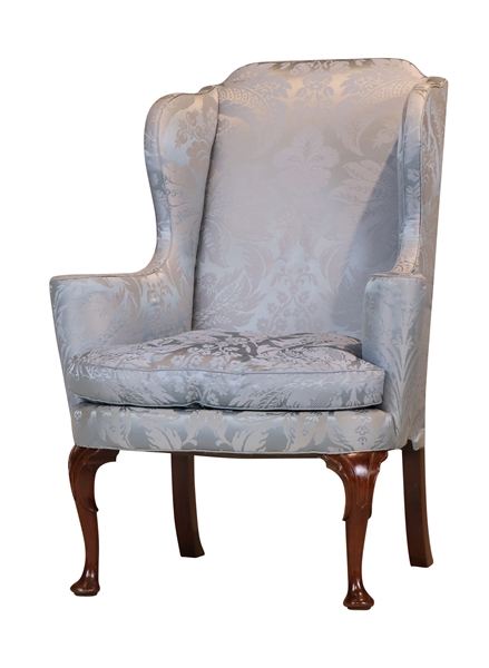 George II Style Mahogany Easy Chair