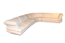Adrian Pearsall Cloud White-Upholstered Sectional