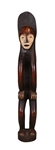 African Carved and Painted Hardwood Figure