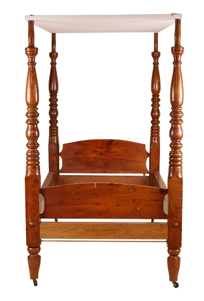 Empire Maple and Pine Bedstead