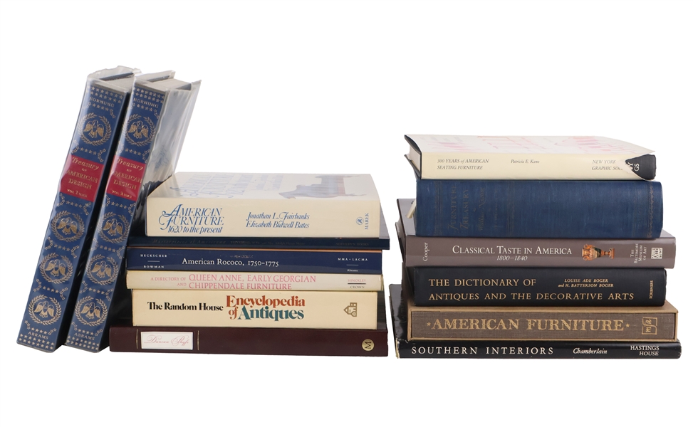 Group of Books on American & English Furniture 