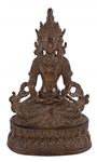 Southeast Asian Bronze Amitabha Buddha